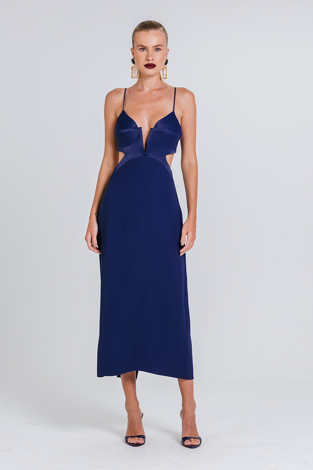 Vestido Meire - Midnight