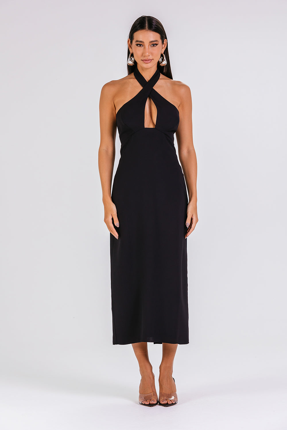 Vestido Aurea - Preto