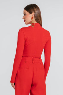 Blusa Samy - Rouge