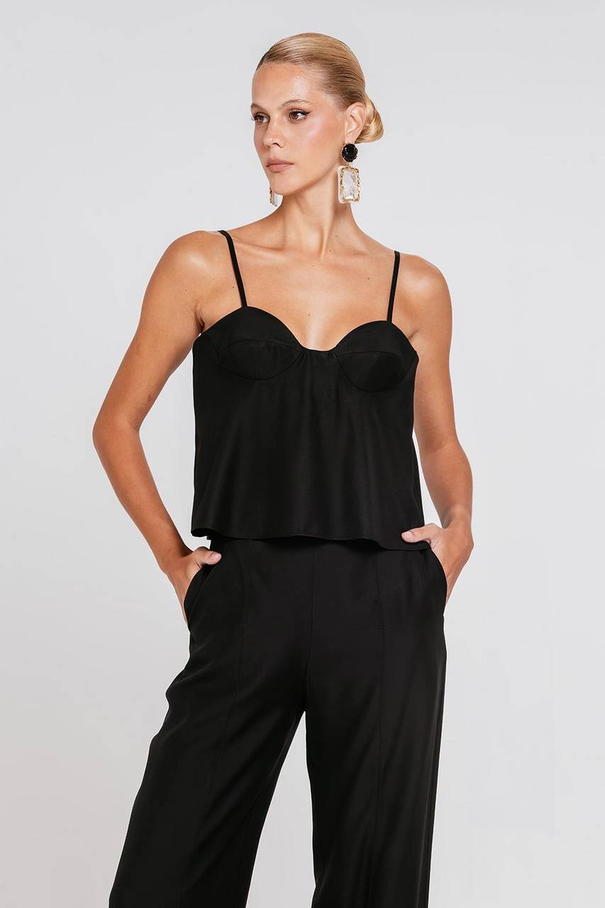 Top Fatima - Preto
