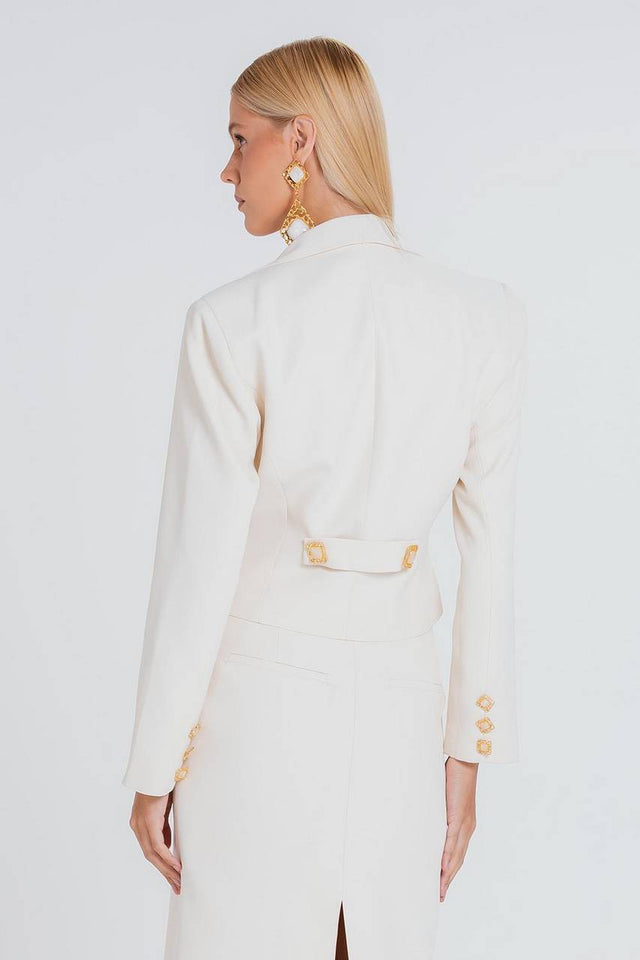 Blazer Campion - Marfim