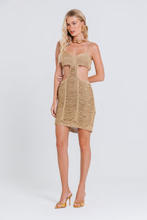 Vestido Lia - Gold