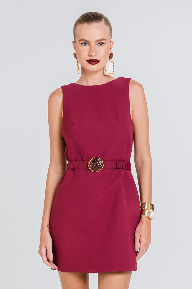 Vestido Vanessa - Cabernet