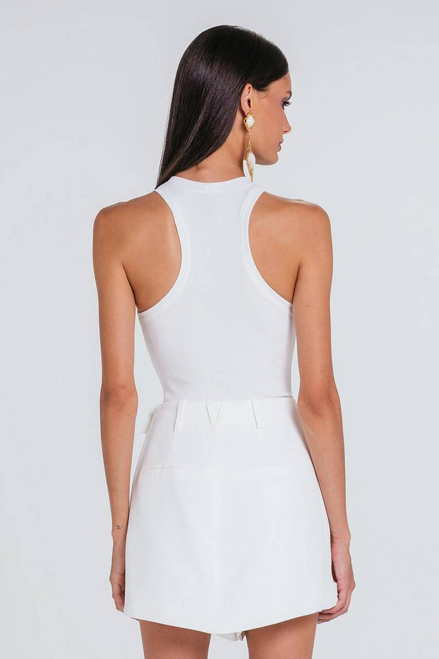 Short Saia Cleo - Off White