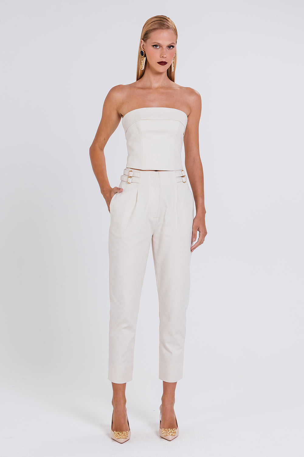 Calça Jamile - Latte