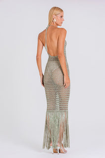 Vestido Mendes - Pistache