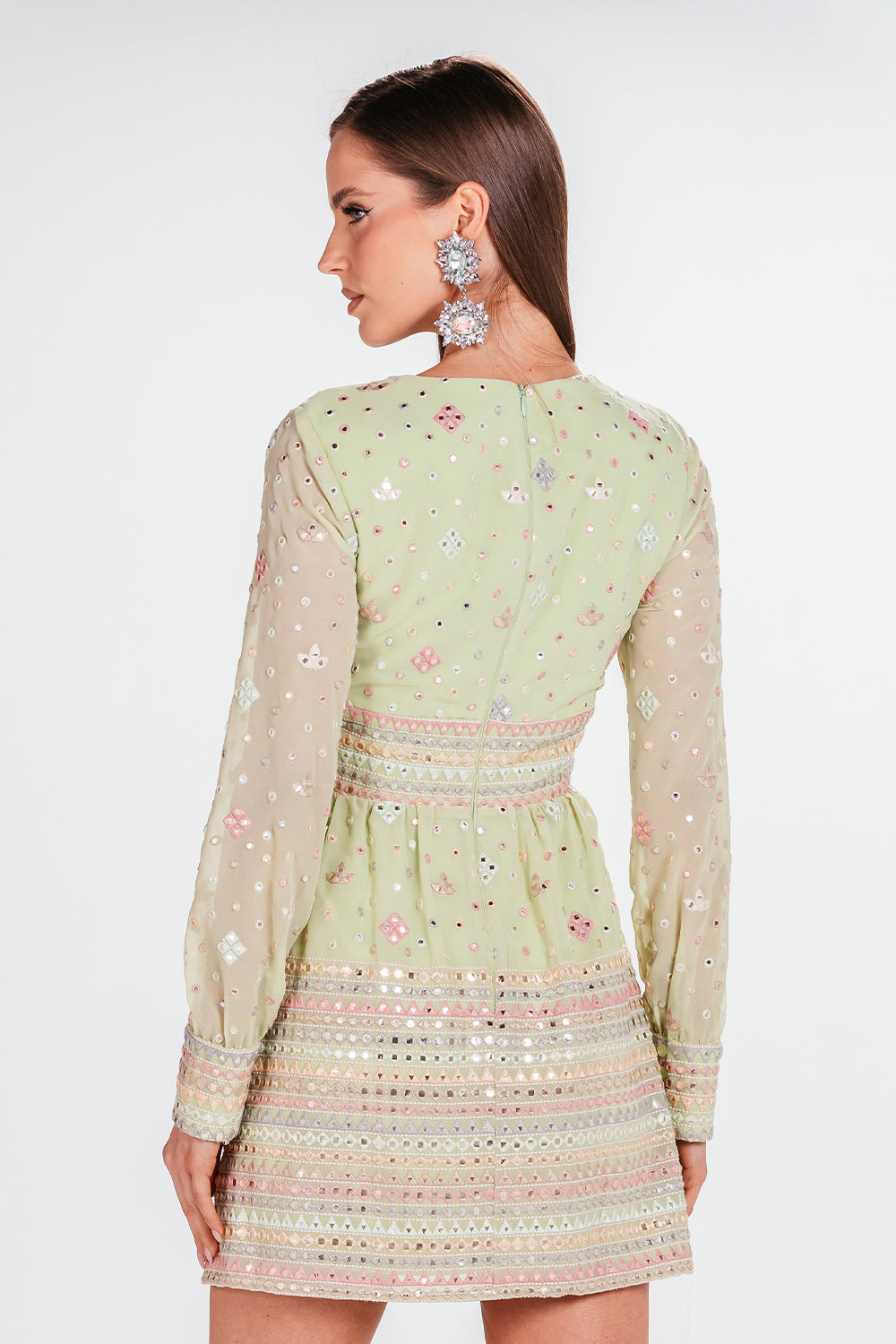 Vestido Emanuela - Pistache