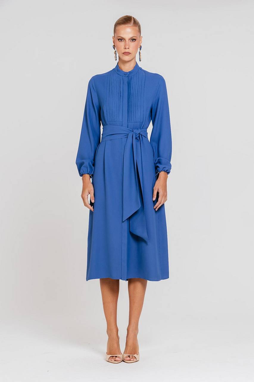 Vestido Samira - Blues
