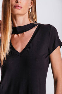 T-shirt Ana - Preto