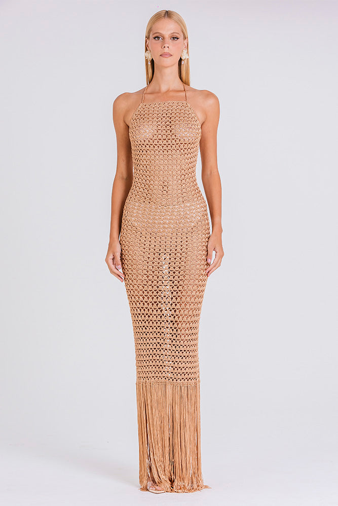 Vestido Mendes - Gold