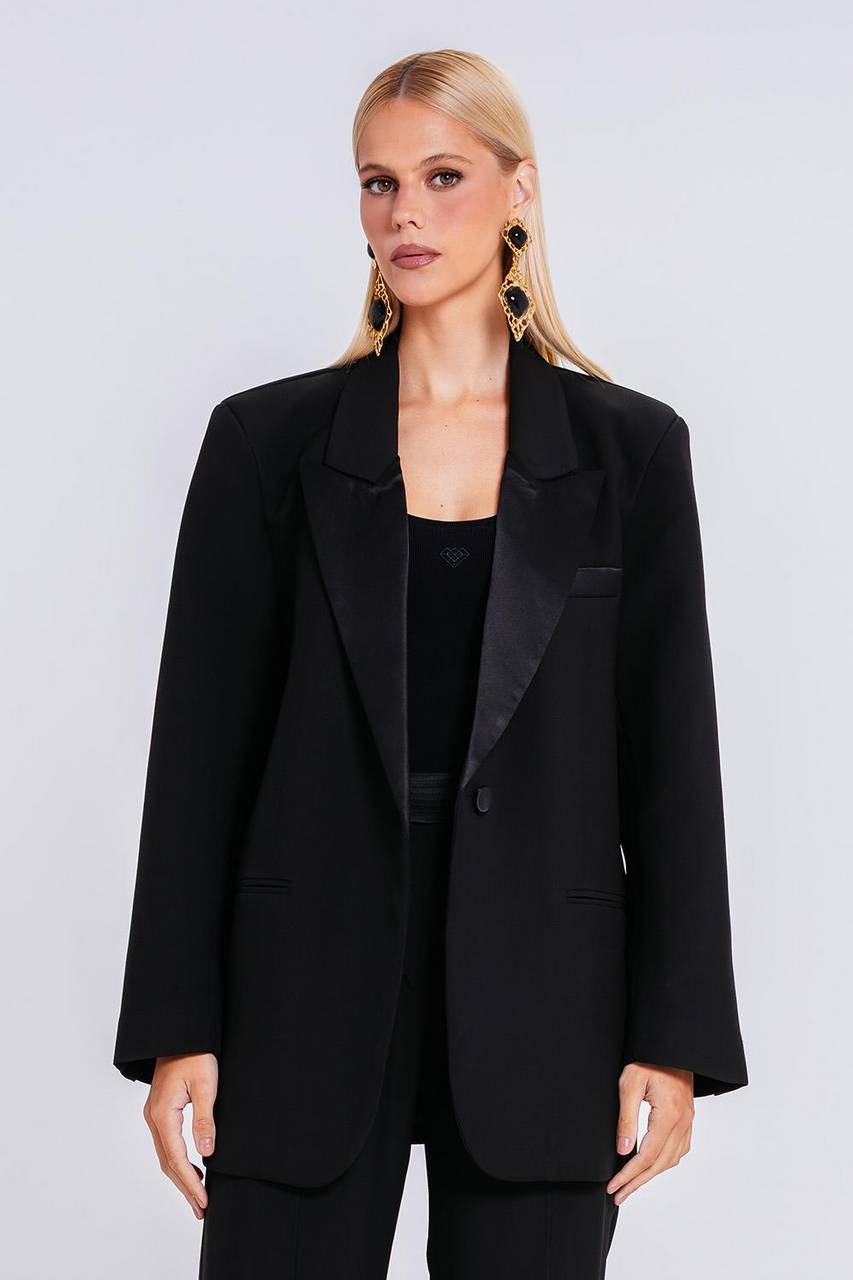 Blazer Lorena - Preto