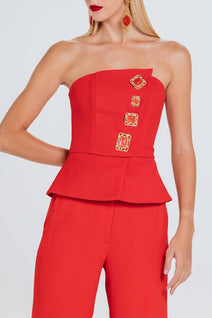 Top Audrey - Rouge