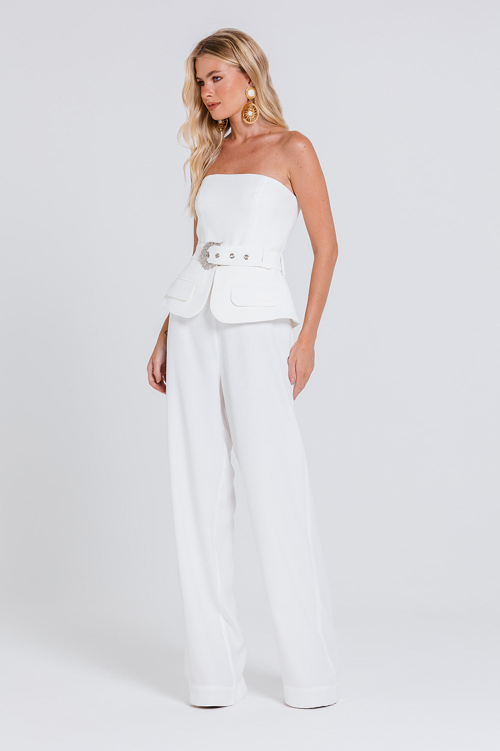 Macacão Theodora - Off White