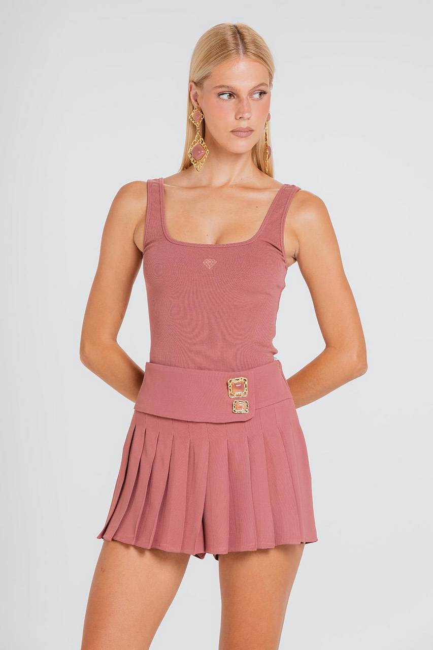Short Saia Madelaine - Malva