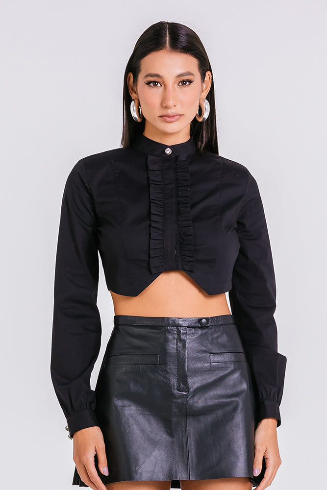 Camisa Mari - Preto