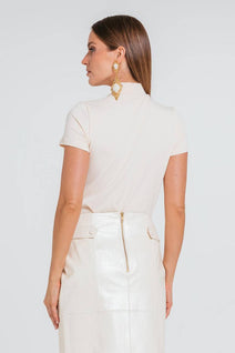 Blusa Vic - Marfim