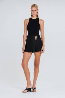 Short Saia Madelaine - Preto