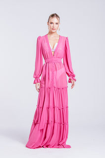 Vestido Lotus - Rosado