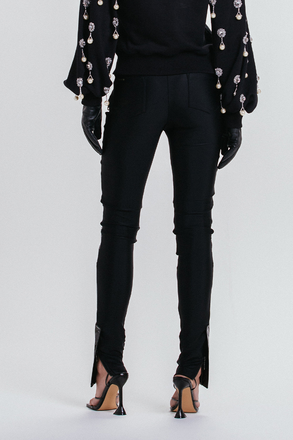 Calça Vera - Preto/verniz