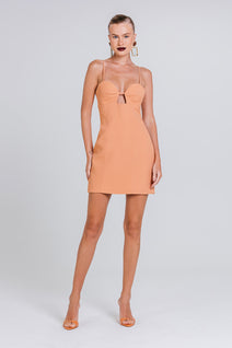 Vestido Isa - Terracota