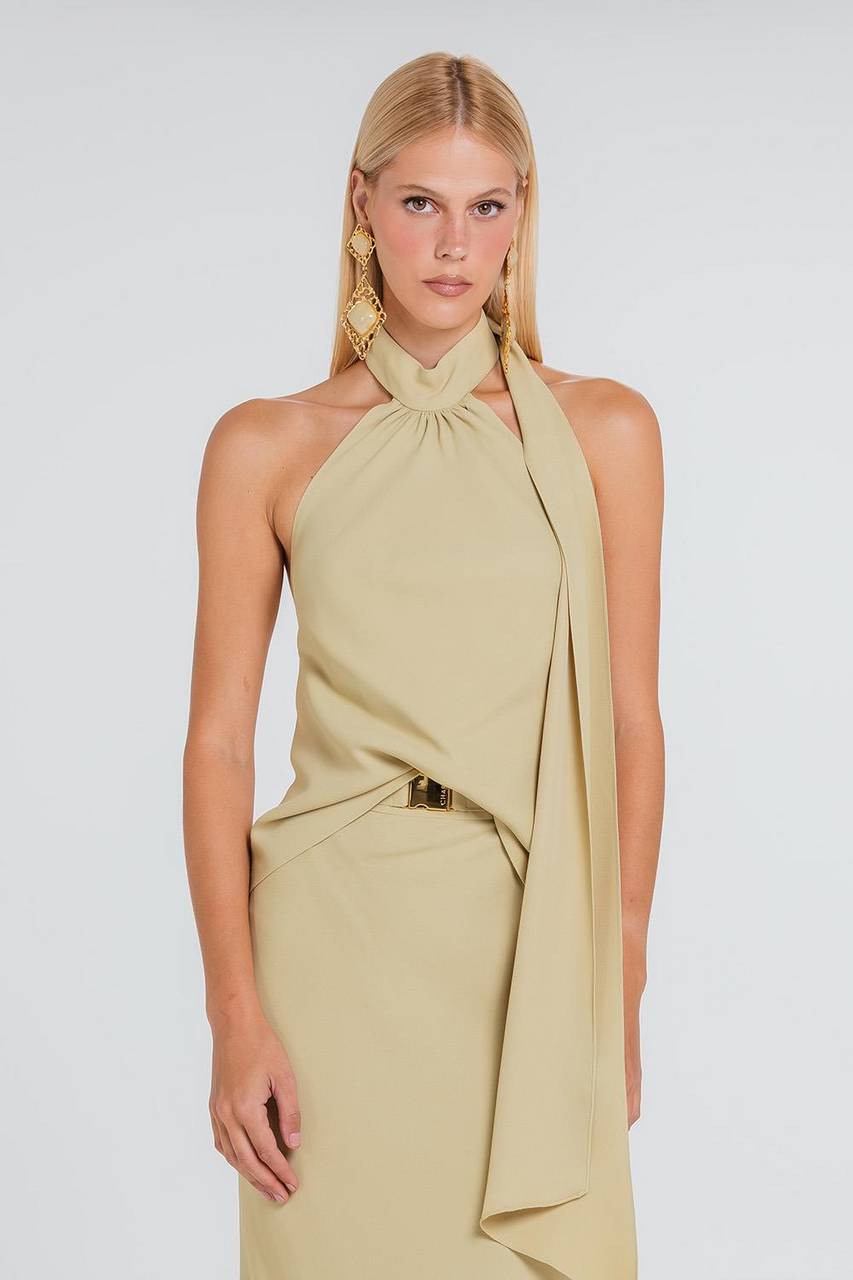 Top Monira - Sepia