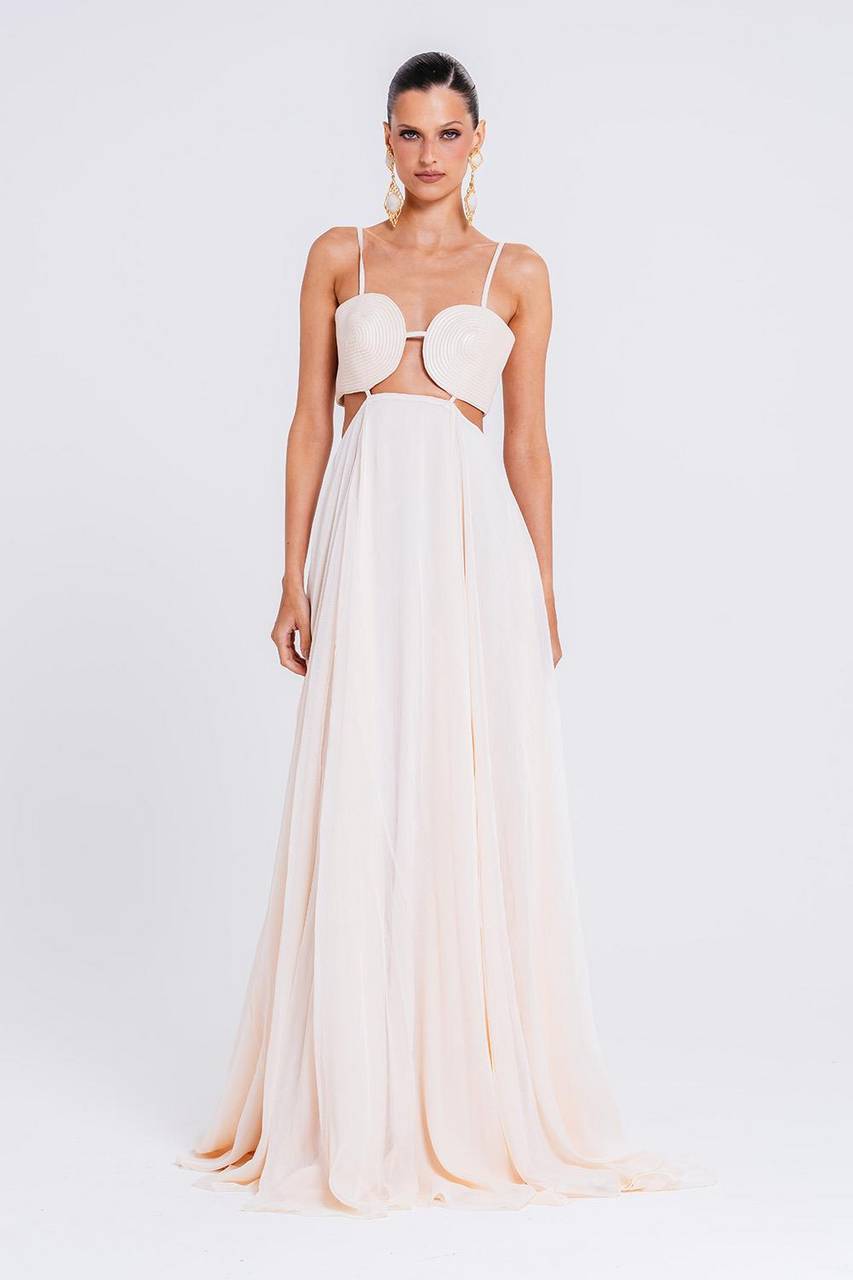 Vestido Vivara - Areia