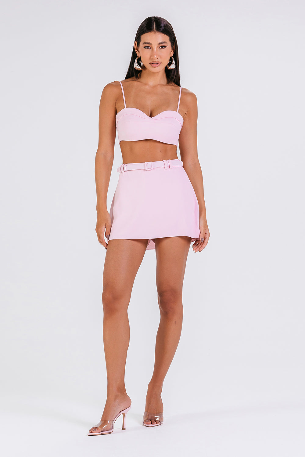 Short Saia Isabeli - Blush