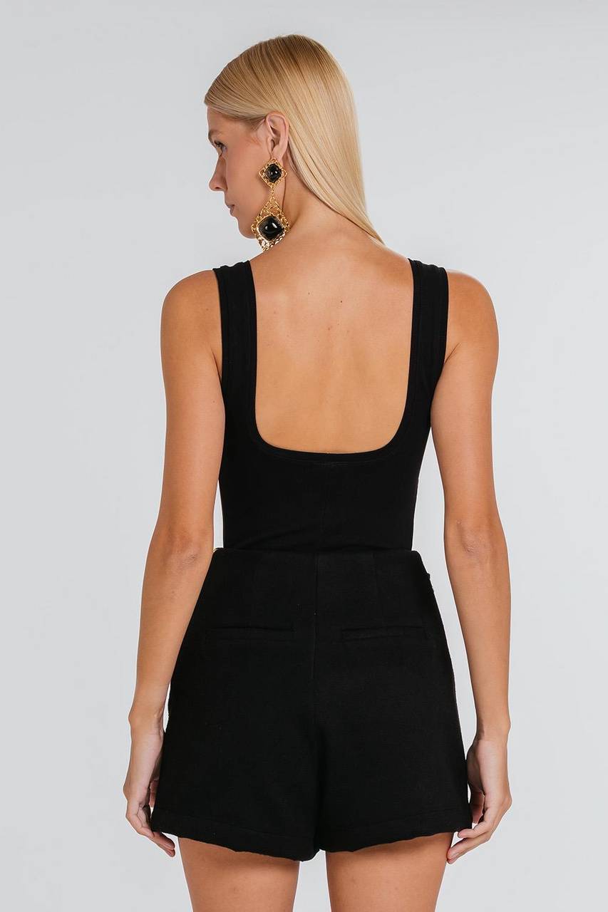 Short Saia Leia - Preto