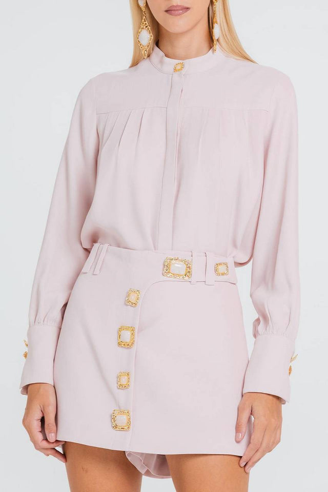 Short Saia Cleo - Pancake