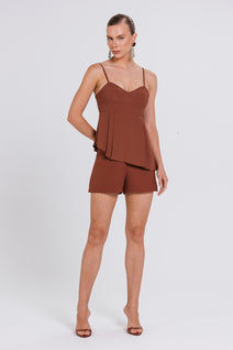 Top Andreia - Chocolate