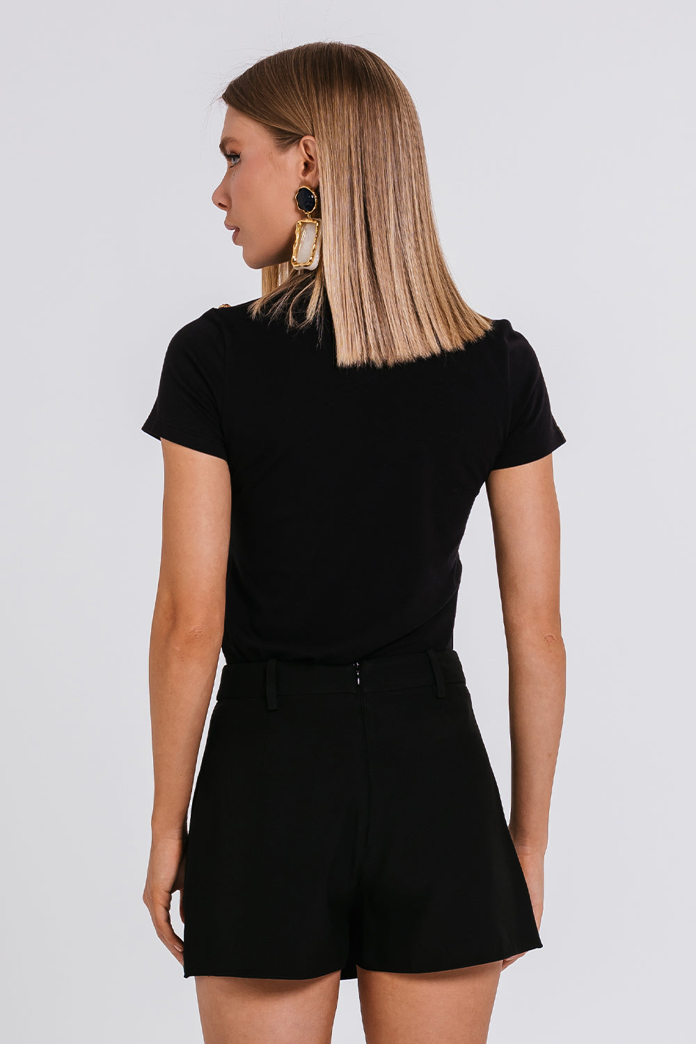 Short Saia Cora - Preto