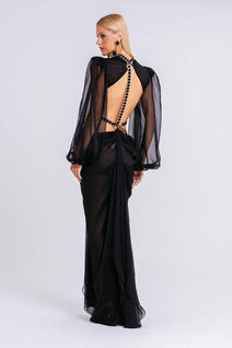 Vestido Atena - Preto