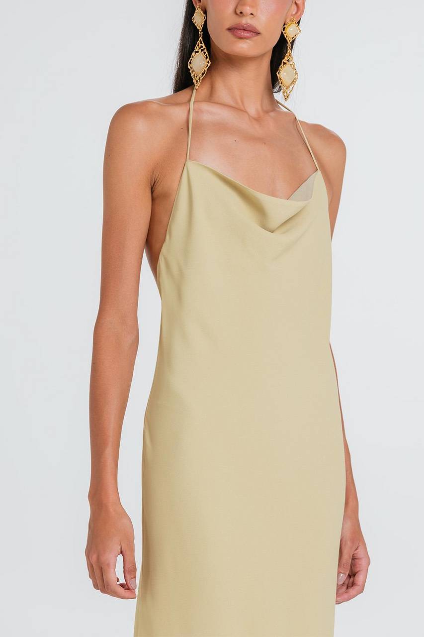Vestido Glenda - Sepia