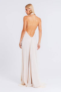 Vestido Solar - Areia