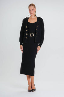 Cardigan Alira - Preto