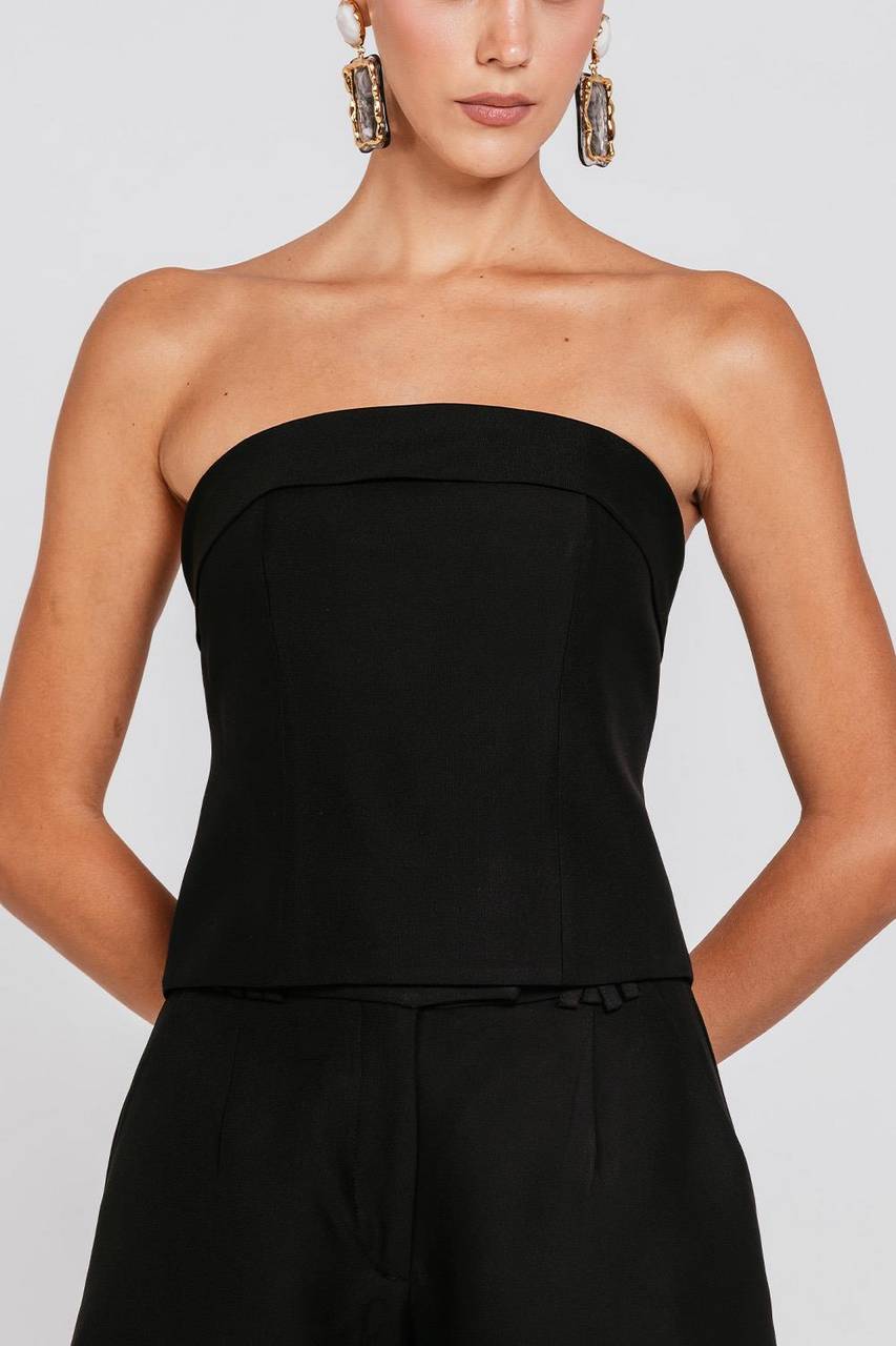 Top Mirna - Preto