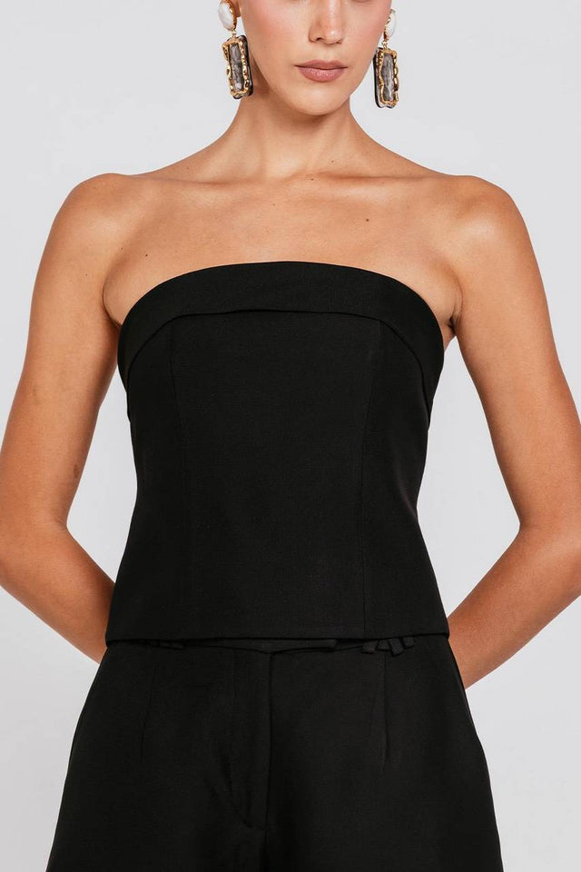 Top Mirna - Preto