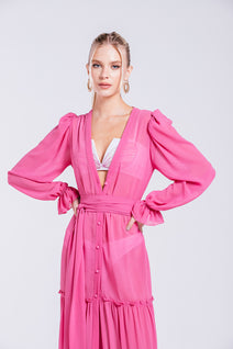 Vestido Lotus - Rosado