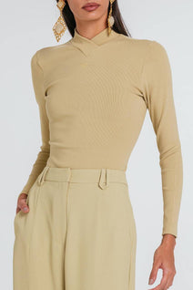 Blusa Samy - Sepia