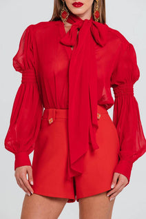 Camisa Suzana - Rouge