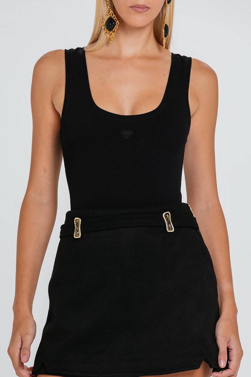 Short Saia Leia - Preto