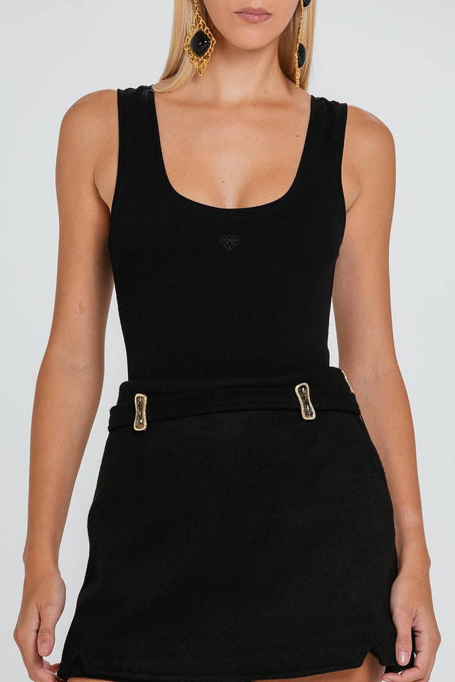 Short Saia Leia - Preto