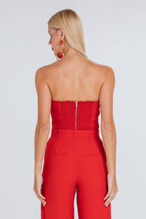 Top Diane - Rouge