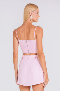 Short Saia Solange - Blush