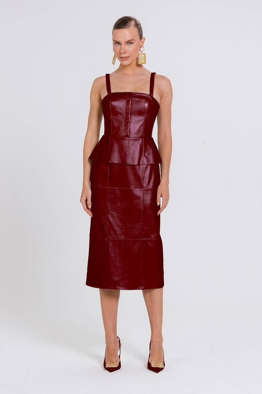 Vestido Rany - Cabernet