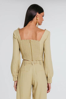 Blusa Beatrice - Sepia