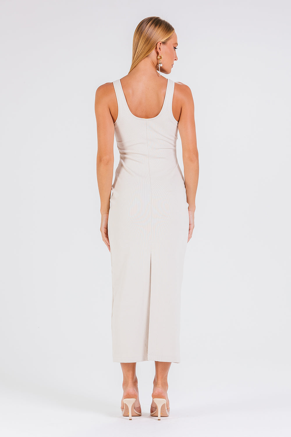 Vestido Canes - Areia
