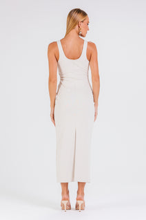 Vestido Canes - Areia
