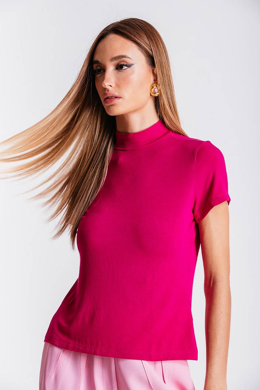 Blusa Vic - Carmin