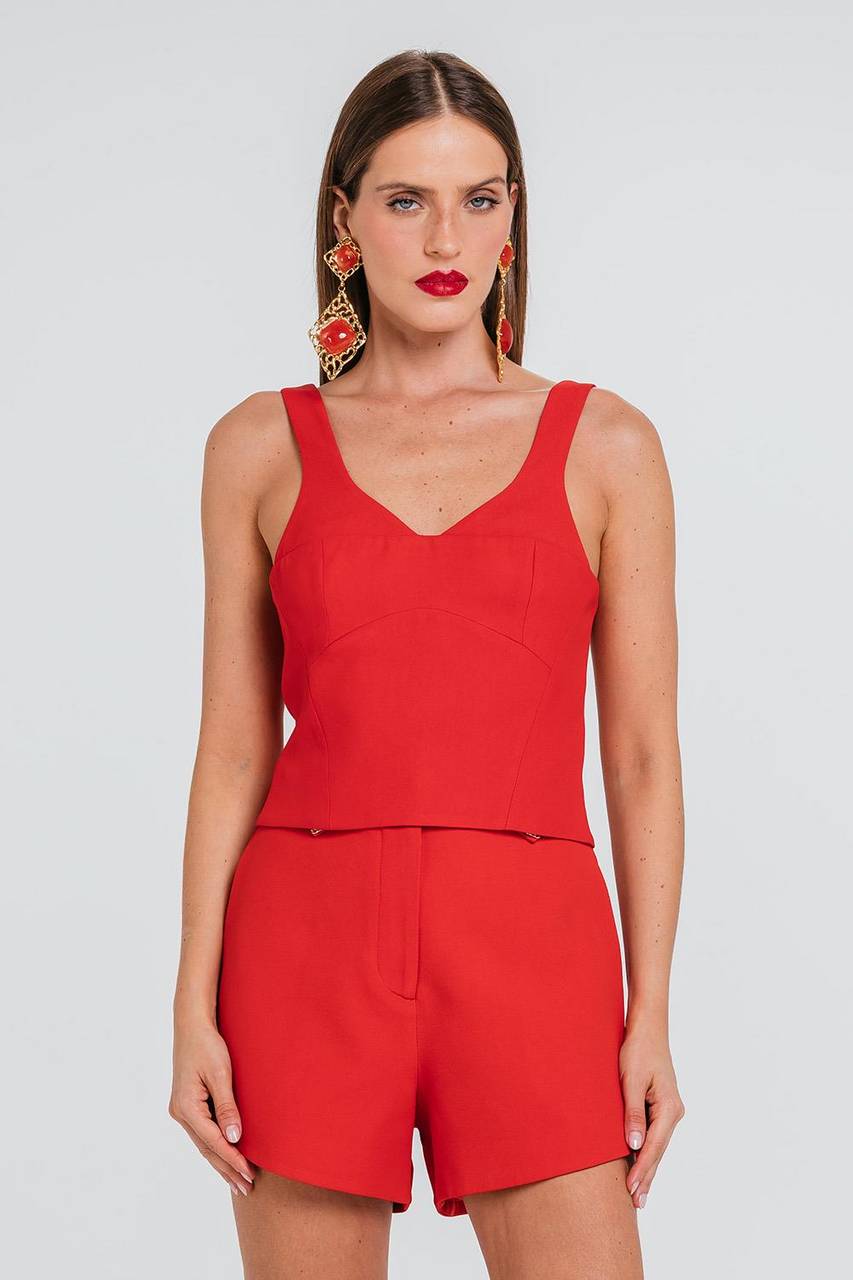 Top Cami - Rouge